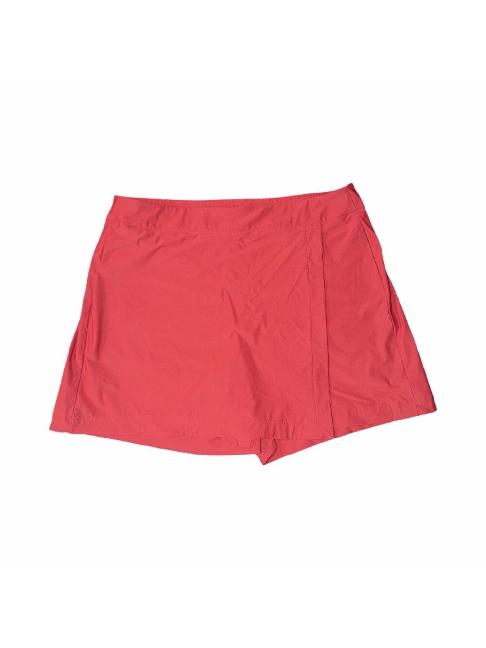 Spanx 50300R Large Sunshine Skort Dark Cherry Red Golf Tennis Preppy Workout EUC